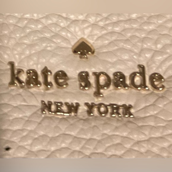 NWOT Kate Spade New York Hayes Perforated Leather Tote. with Bow & Tassel - Picture 8 of 12